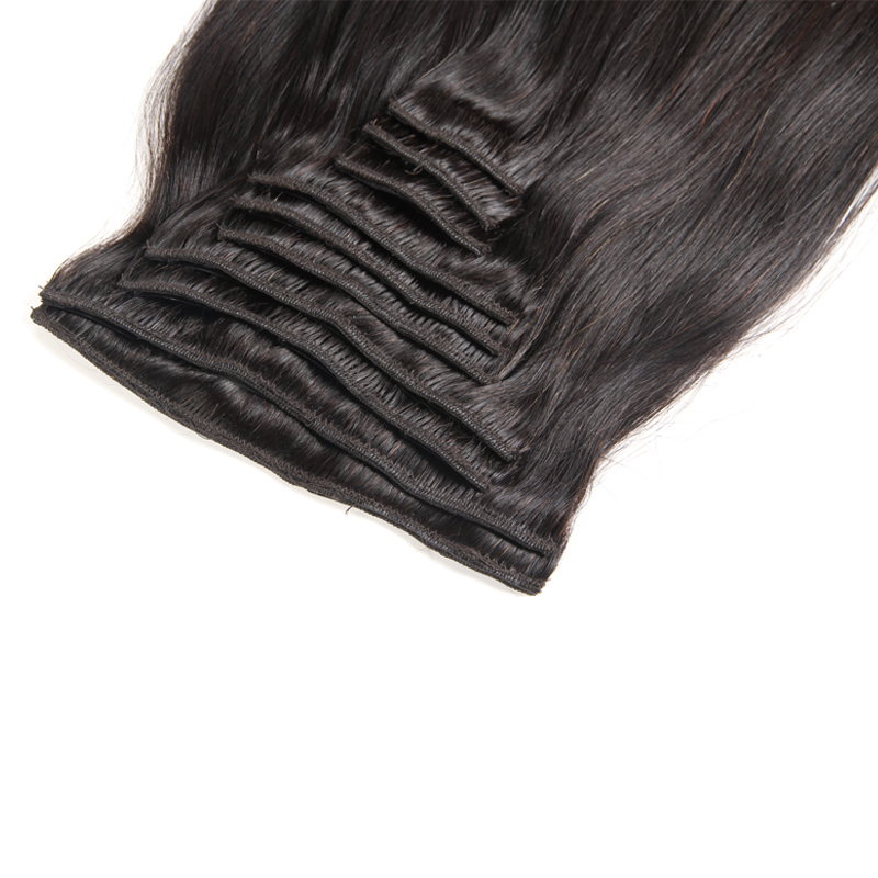 Manufacturer Direct Supply Best Raw Cuticle Clip In Extensions for African American Hair